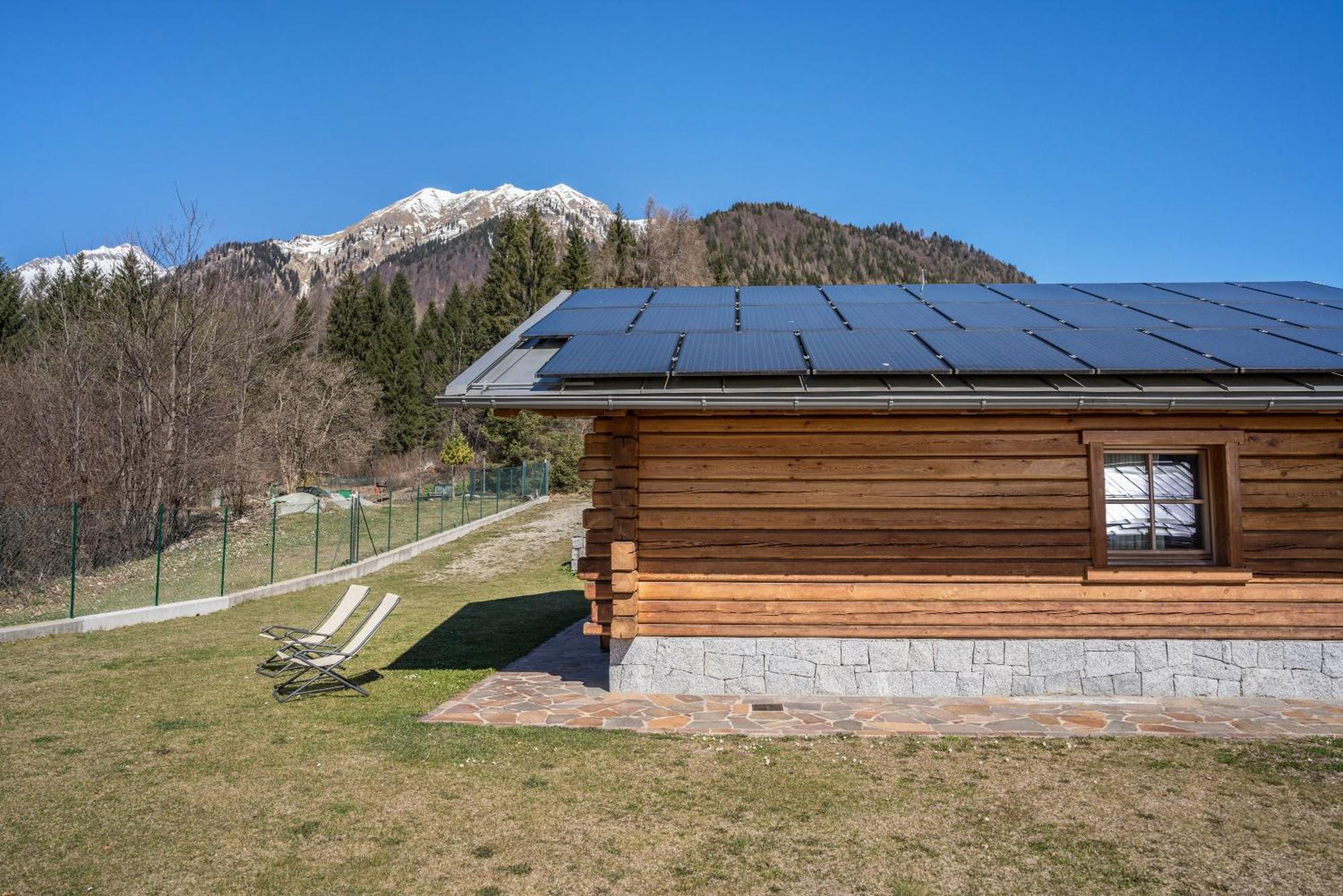Chalet Camping Fae 1 Madonna Exteriör bild
